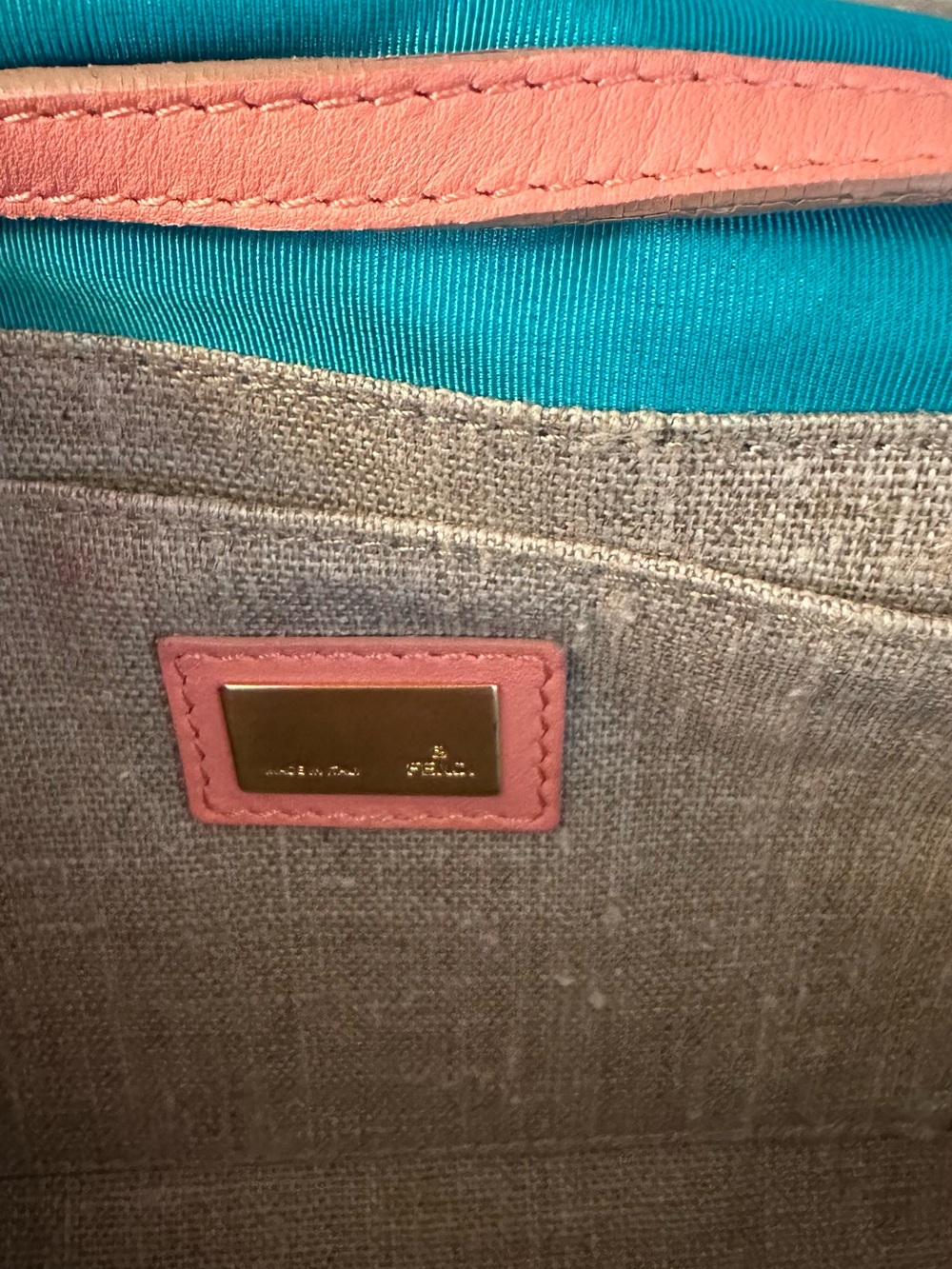 Fendi Nylon Color-block Bag - Picture 4 of 4